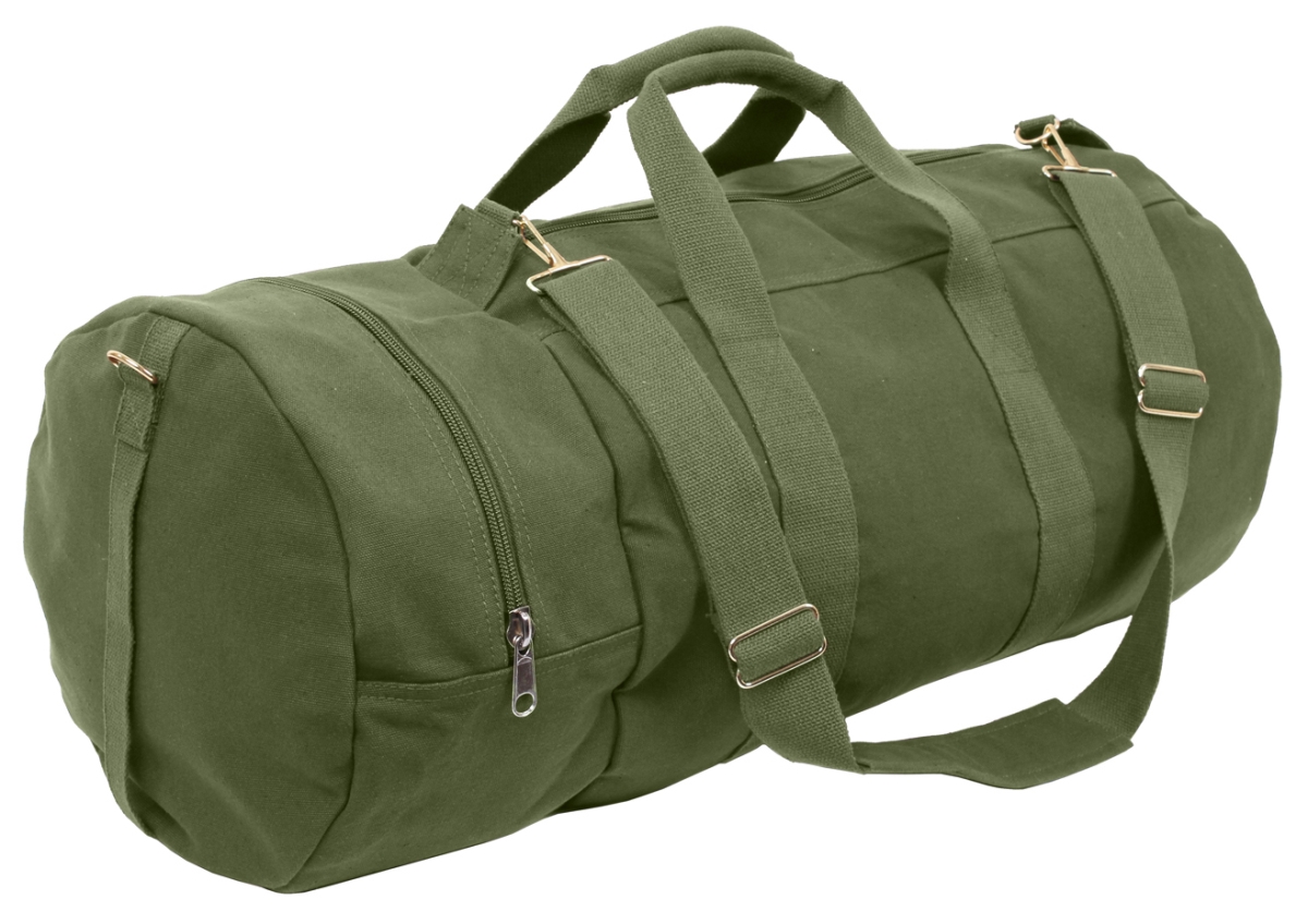 1262 Canvas Double-Ender Sports Bag, Olive Drab