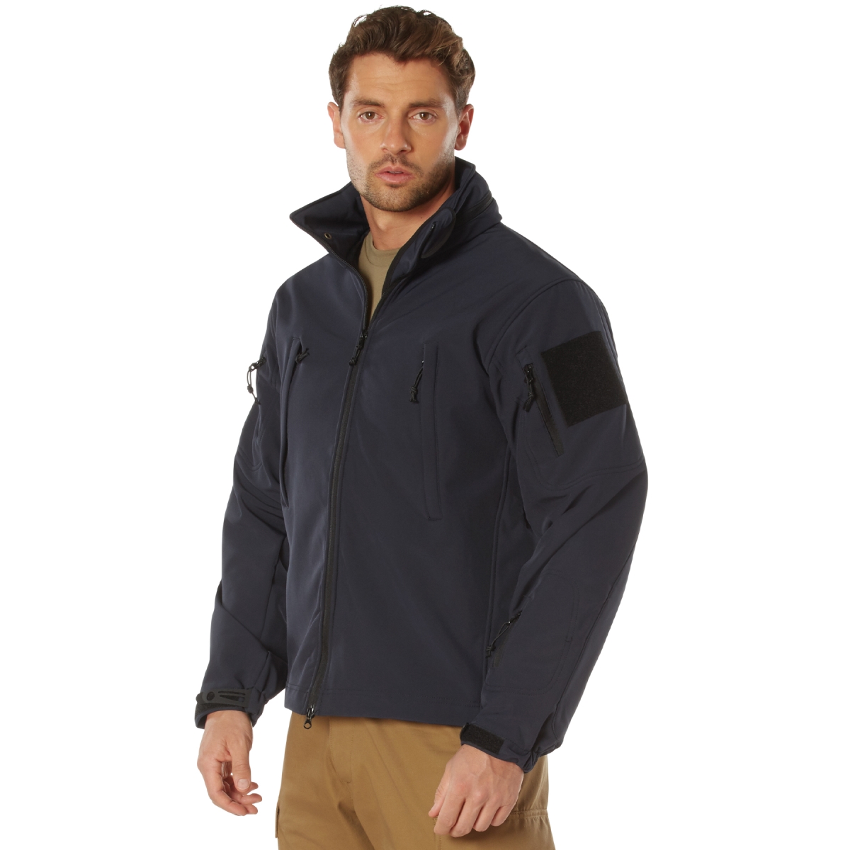 12660 Special Ops Soft Shell Jacket, Midnight Navy Blue - Medium