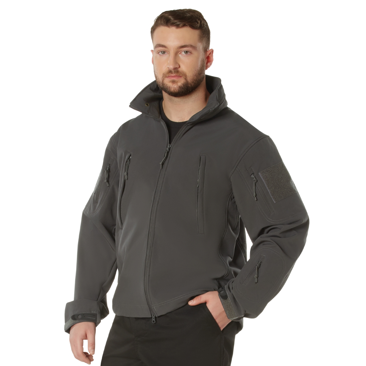 18862 Special Ops Soft Shell Jacket, Gunmetal Grey - 4XL