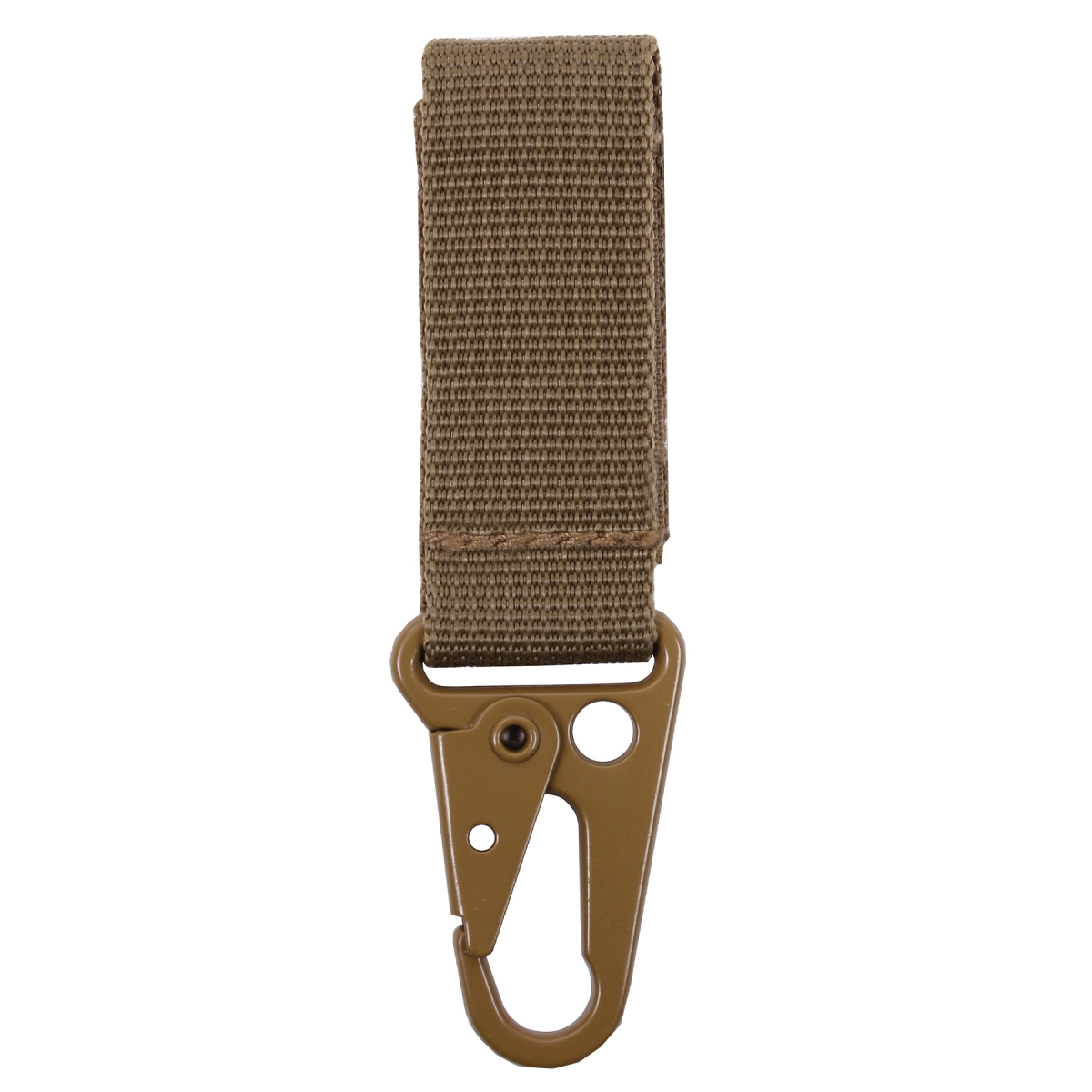 14812 Tactical Key Clip, Coyote Brown