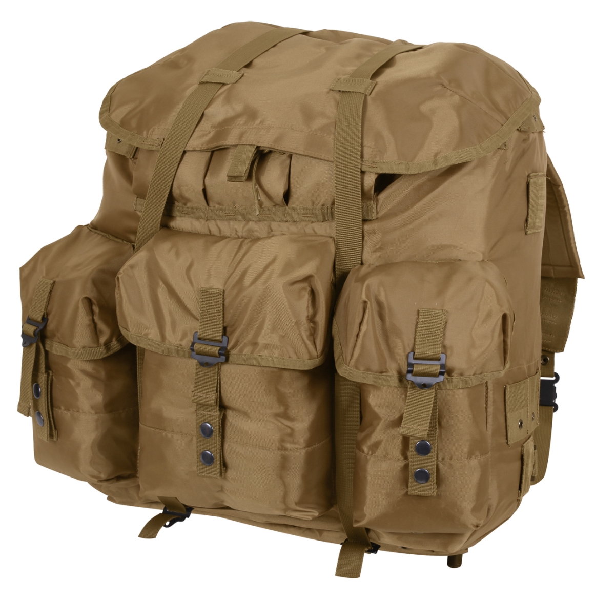 16189 G.I. Type Large Alice Tactical Backpack with Frame, Coyote Brown