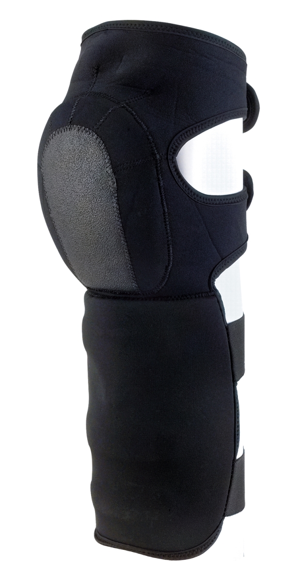 2334 Neoprene Shin Guards, Black