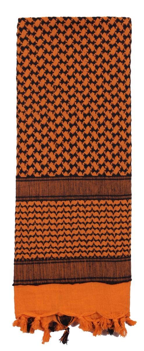 13497 Shemagh Tactical Desert Keffiyeh Scarf, Orange