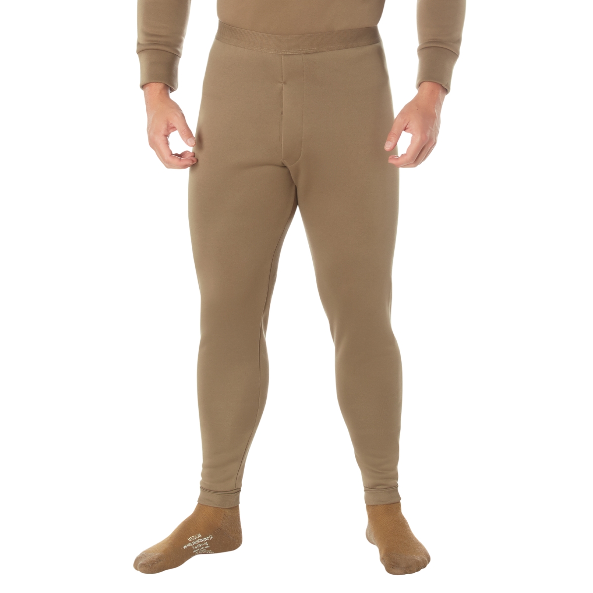 16847 Men ECWCS Poly Bottoms, AR 670-1 Coyote Brown - Extra Large