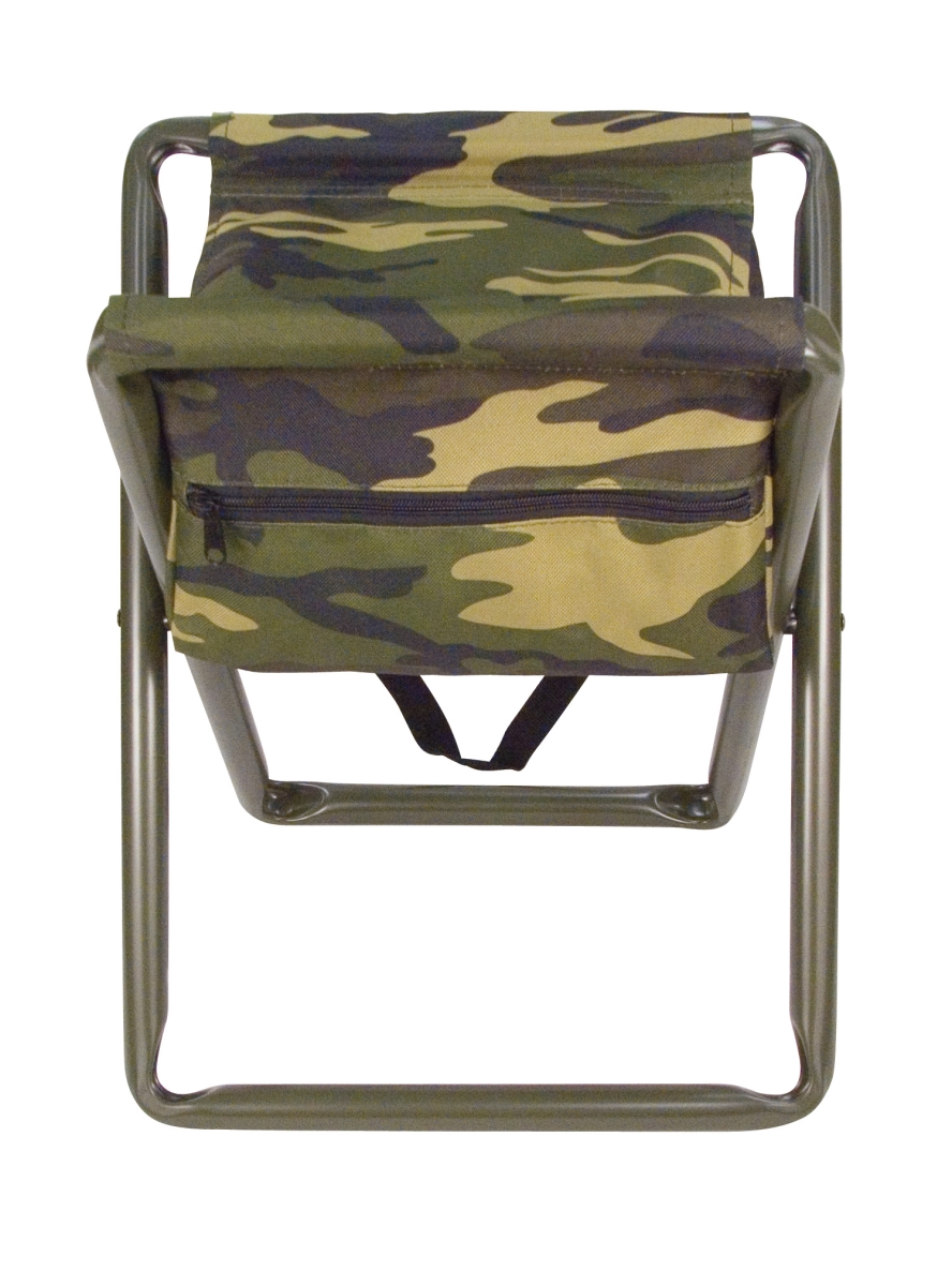 3521 Deluxe Stool with Pouch, Woodland Camo