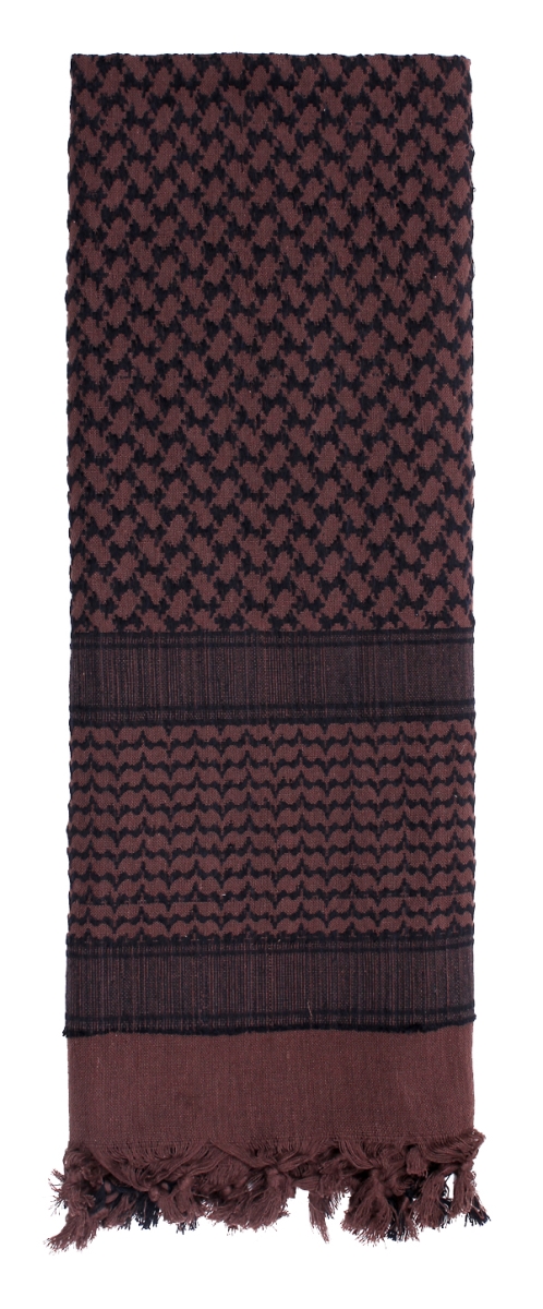14835 Shemagh Tactical Desert Keffiyeh Scarf, Brown