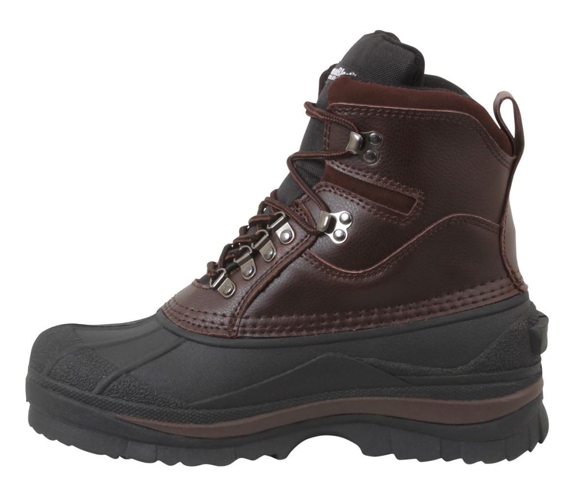 4258 8 in. Cold Weather Hiking Boot, Brown - Size 10
