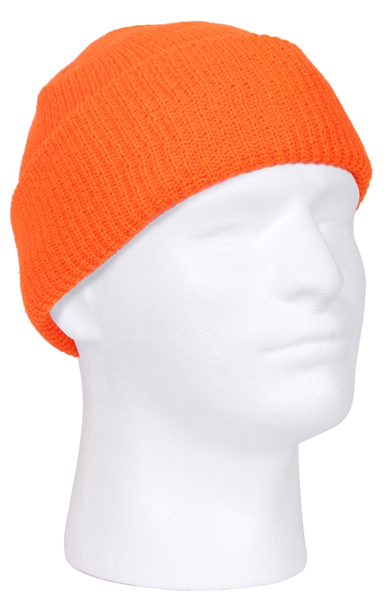 4994 Acrylic Watch Caps, Orange