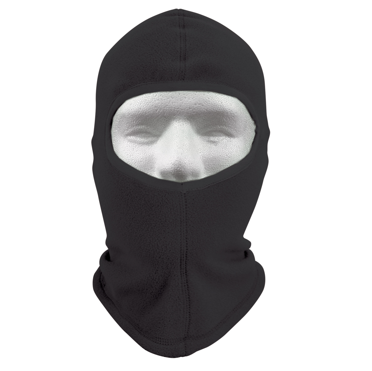 5167 Polar Fleece Balaclava Hat, Black
