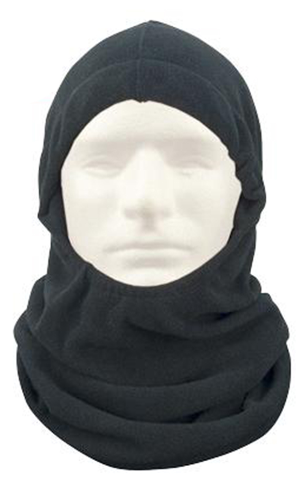 5170 Polar Fleece Adjustable Balaclava Winter Hats, Black