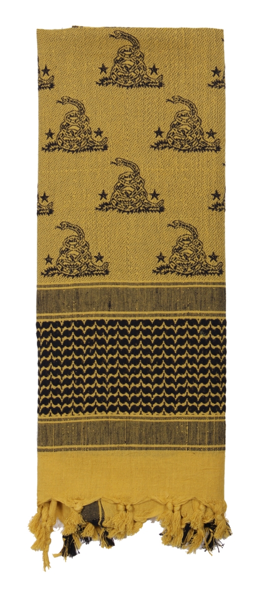 15092 Gadsden Snake Shemagh Tactical Scarf, Desert Sand