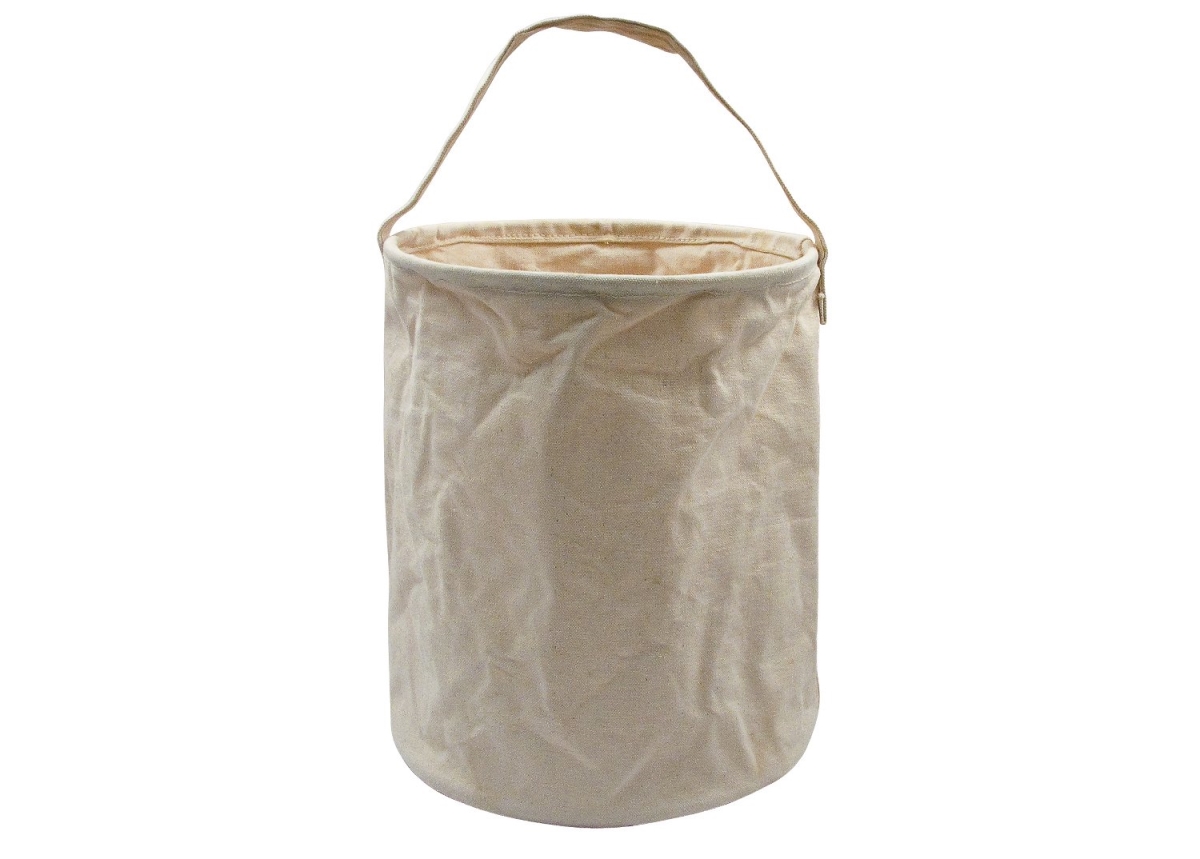10496 Canvas Water Bucket, Natural - Large