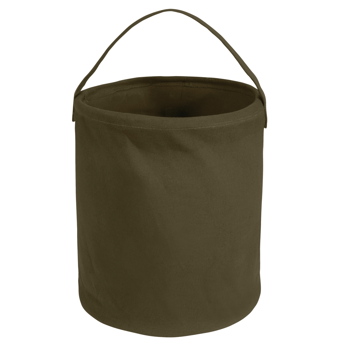 14672 Canvas Water Bucket, Olive Drab - Medium