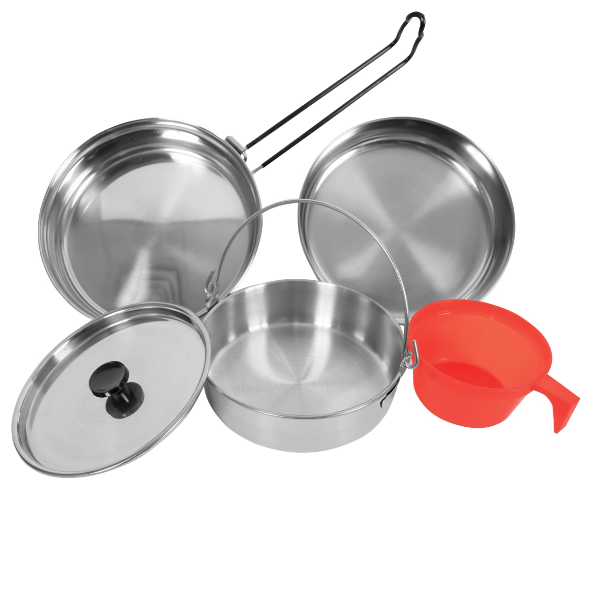 784 5 Piece Stainless Steel Mess Kit