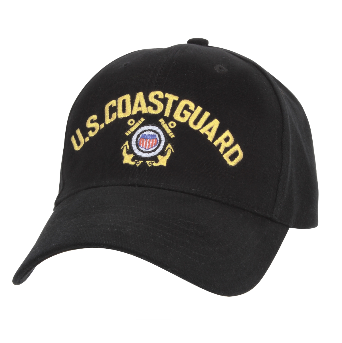 10772 U.S. Coast Guard Low Profile Insignia Cap, Black