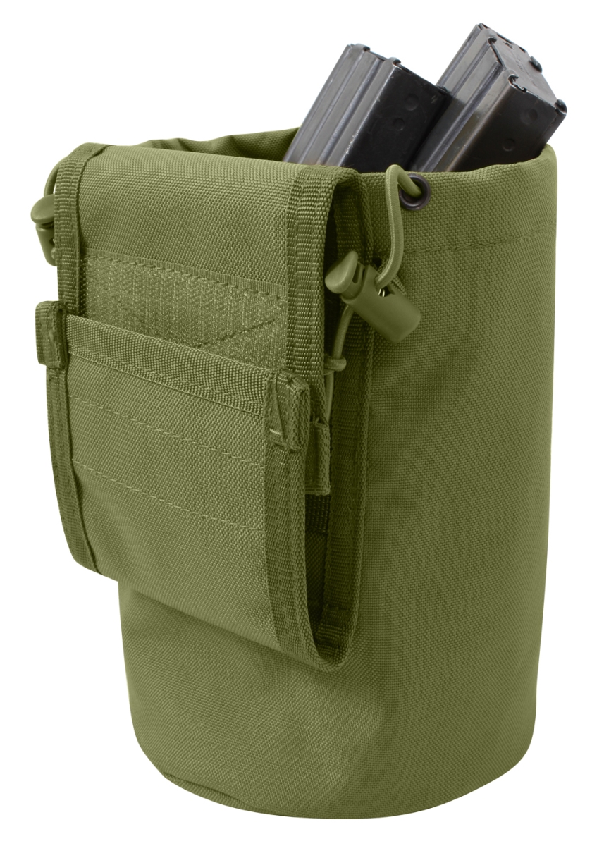 15434 Molle Roll-Up Utility Dump Pouch, Olive Drab