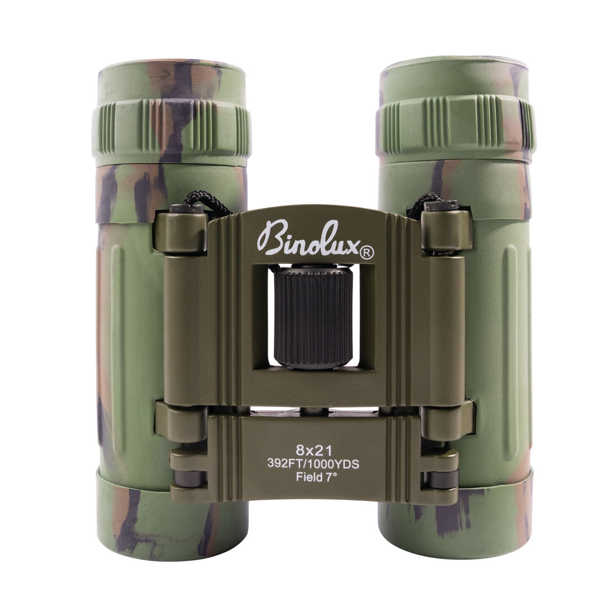 145 8 x 21 in. Camouflage Compact Binocular