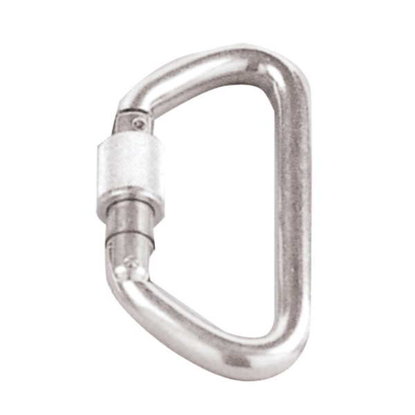 376 Locking D Carabiner - Black