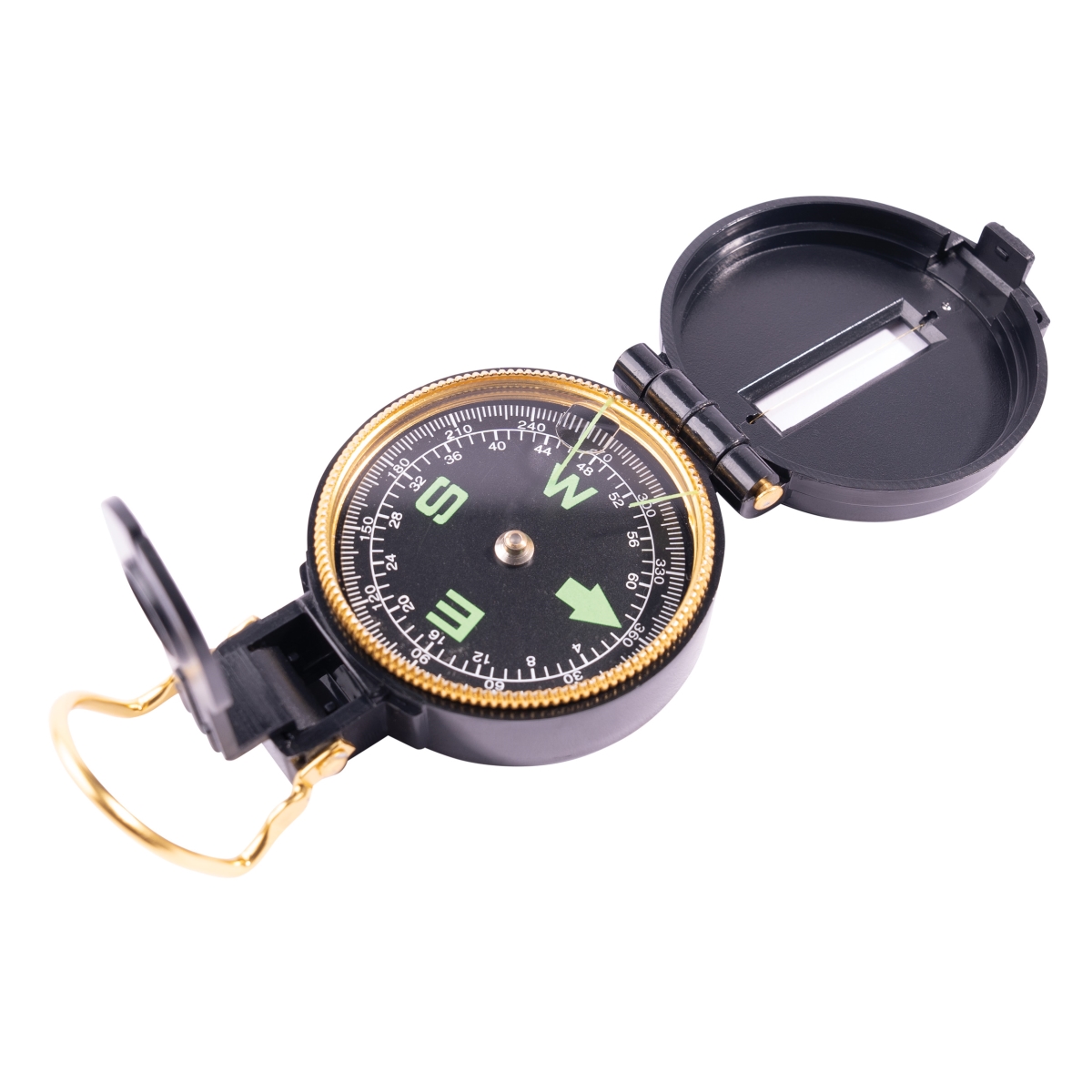 2560 Lensatic Plastic Compass