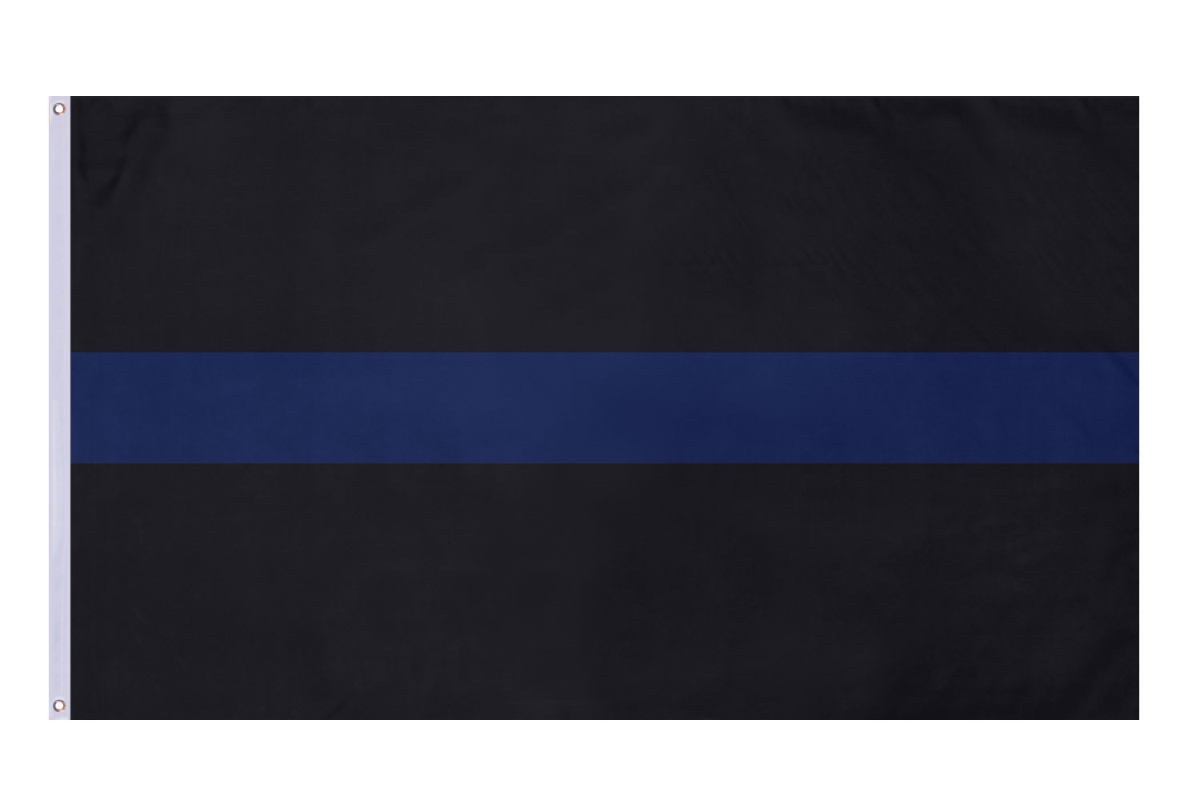 18630 Thin Blue Line Flag