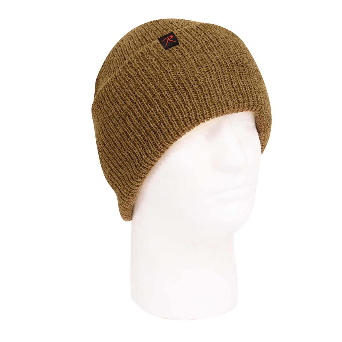 22165 Wool Watch Caps, Coyote Brown
