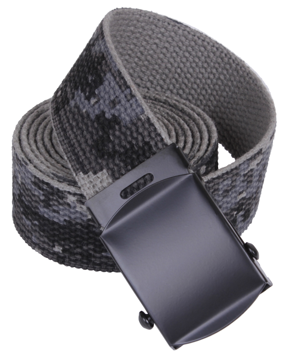 16312 Camo Reversible Web Belts, Subdued Urban Digital Camo - 54 in. Length