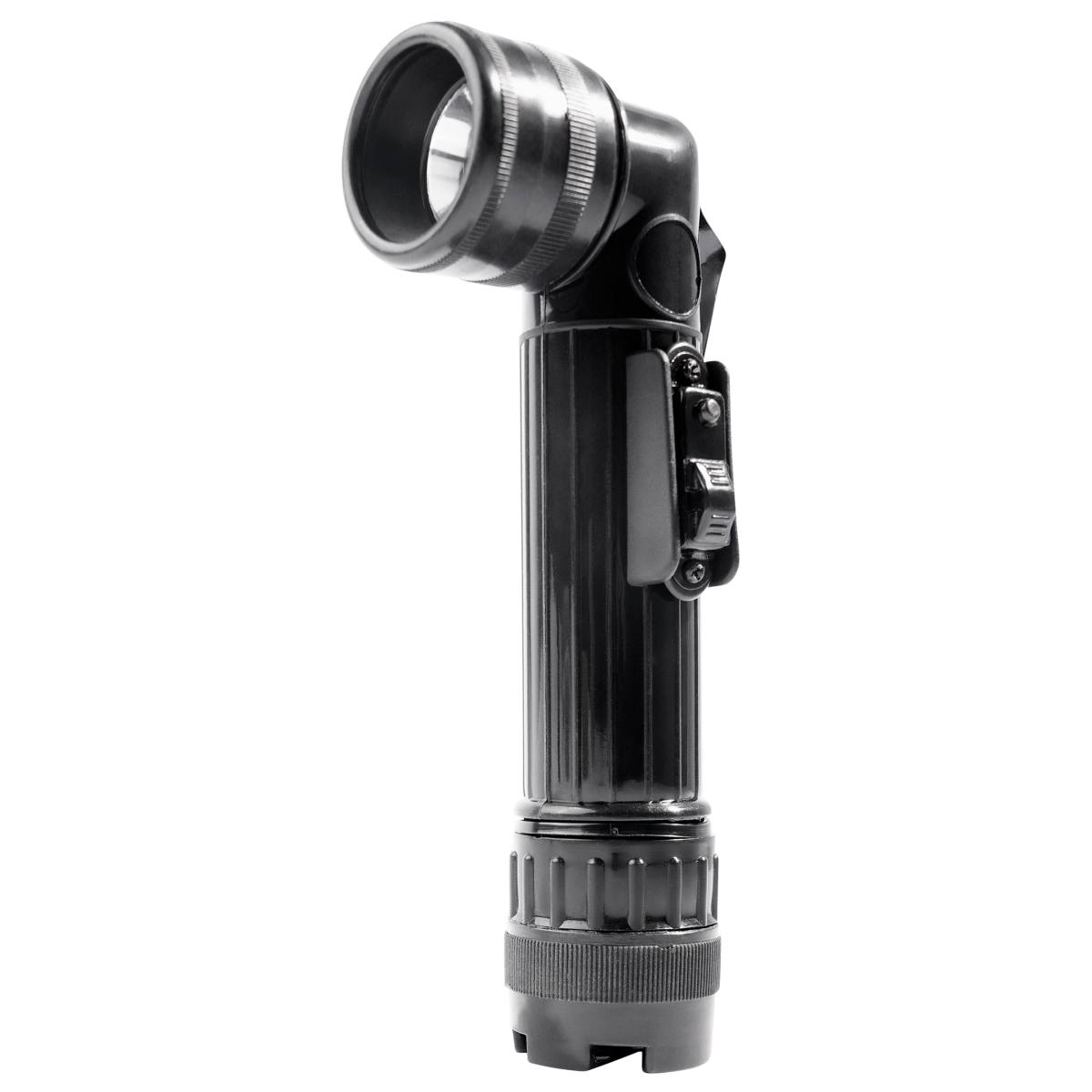 3859 Army Style C-Cell Flashlights, Black