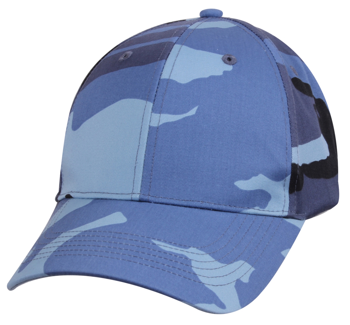 15835 Supreme Low Profile Caps, Sky Blue Camo