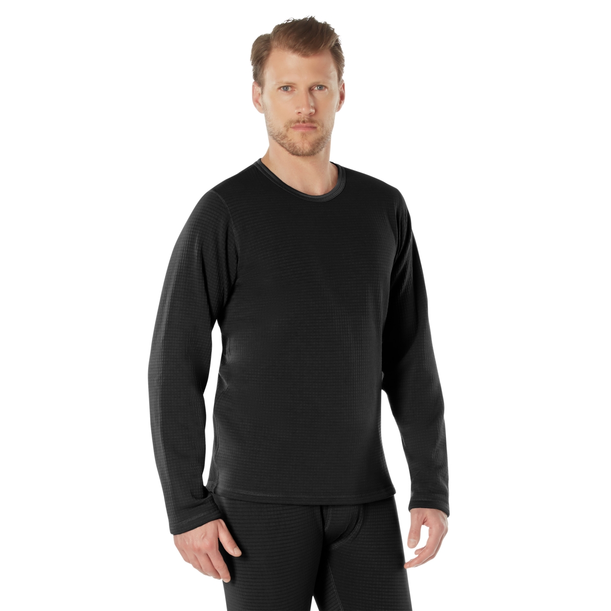 19881 ECWCS Gen III Level II Underwear Crew Top, Black - Small