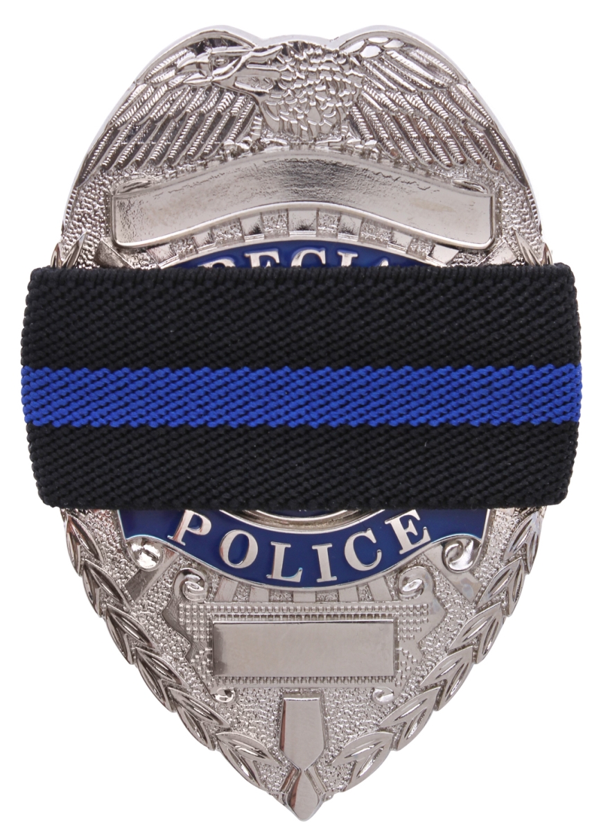 16607 Thin Blue Line Mourning Band