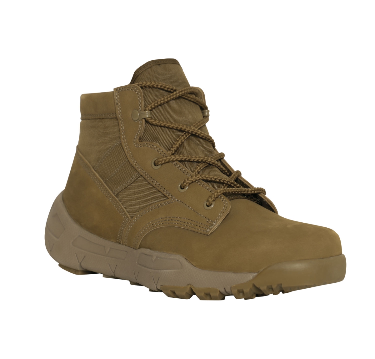 18773 6 in. V-Max Lightweight Tactical Boot, AR 670-1 Coyote Brown - Size 6