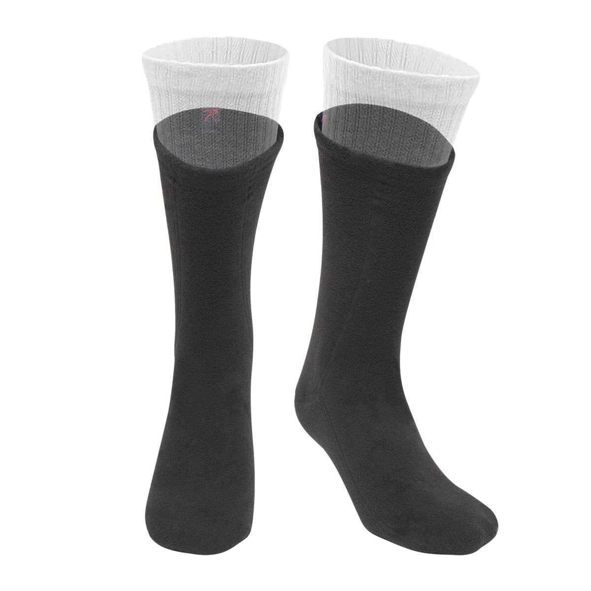 20662 Polar Fleece Boot Liners, Black - Extra Large
