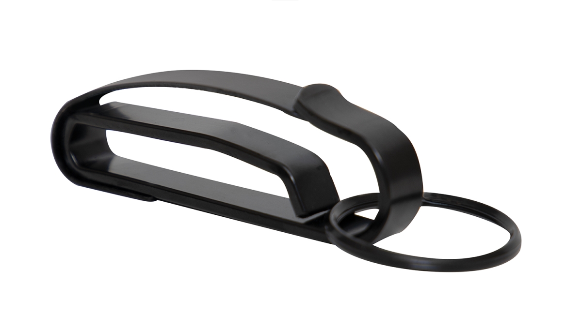 20096 Steel Belts Key Clip, Black