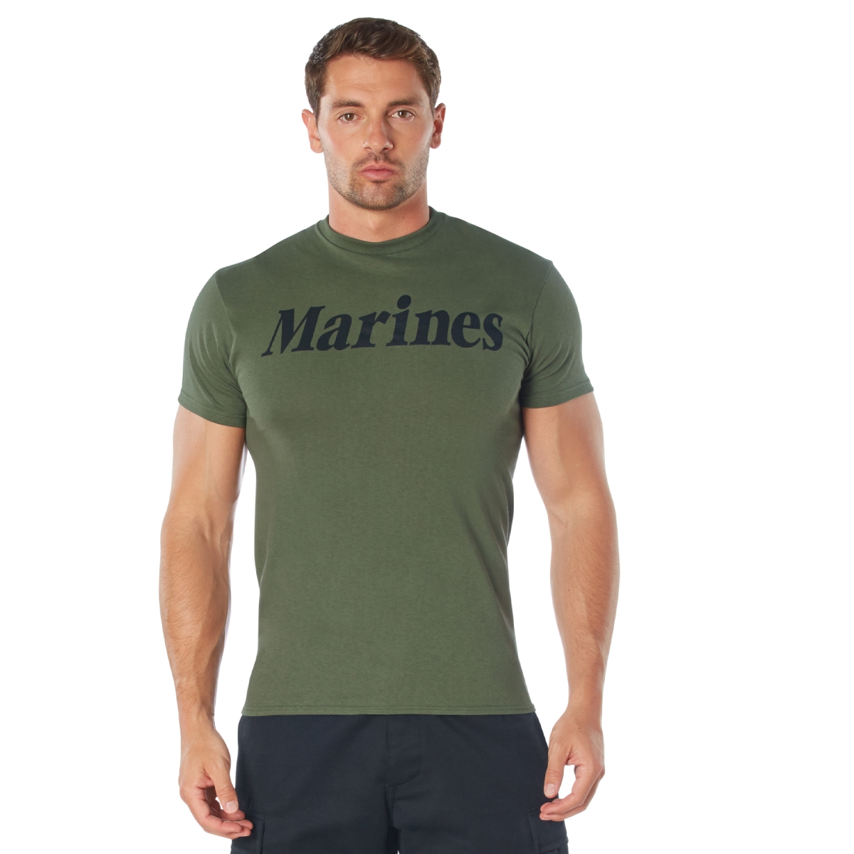 5902 Olive Drab Military Physical Training Short Sleeve T-Shirt - 2XL
