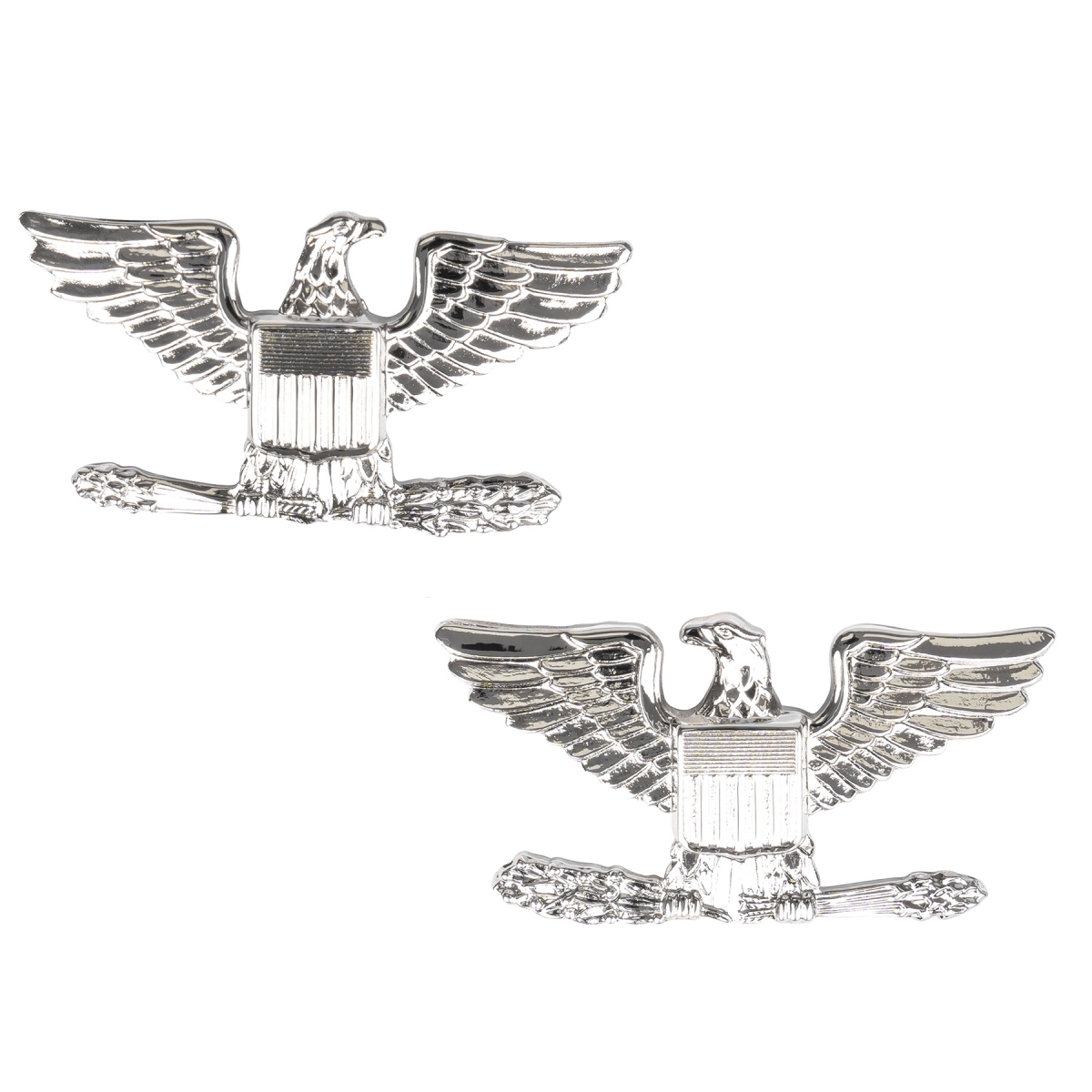 792 Colonel Insignia Pin, Silver