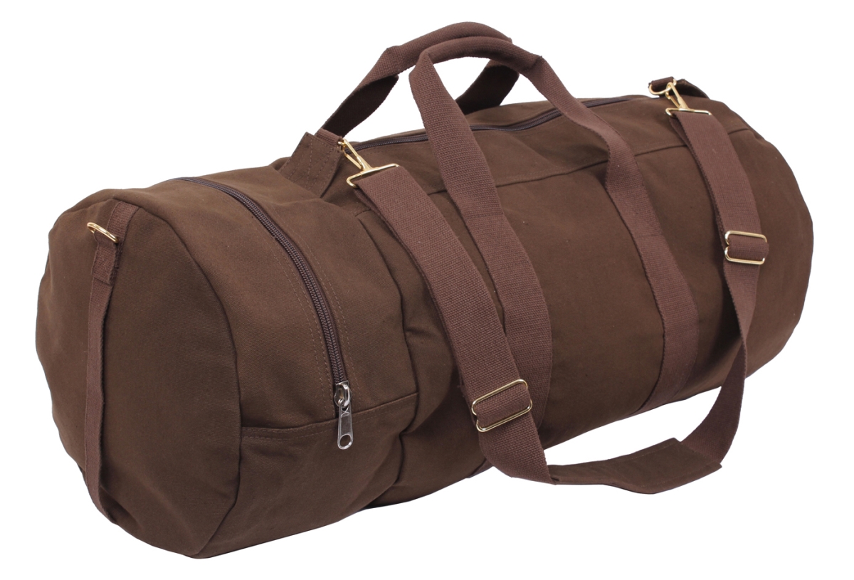 14397 Canvas Double-Ender Sports Bag, Earth Brown