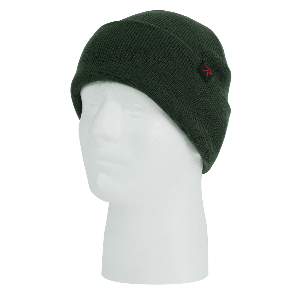 22703 Deluxe Fine Knit Watch Caps, Hunter Green