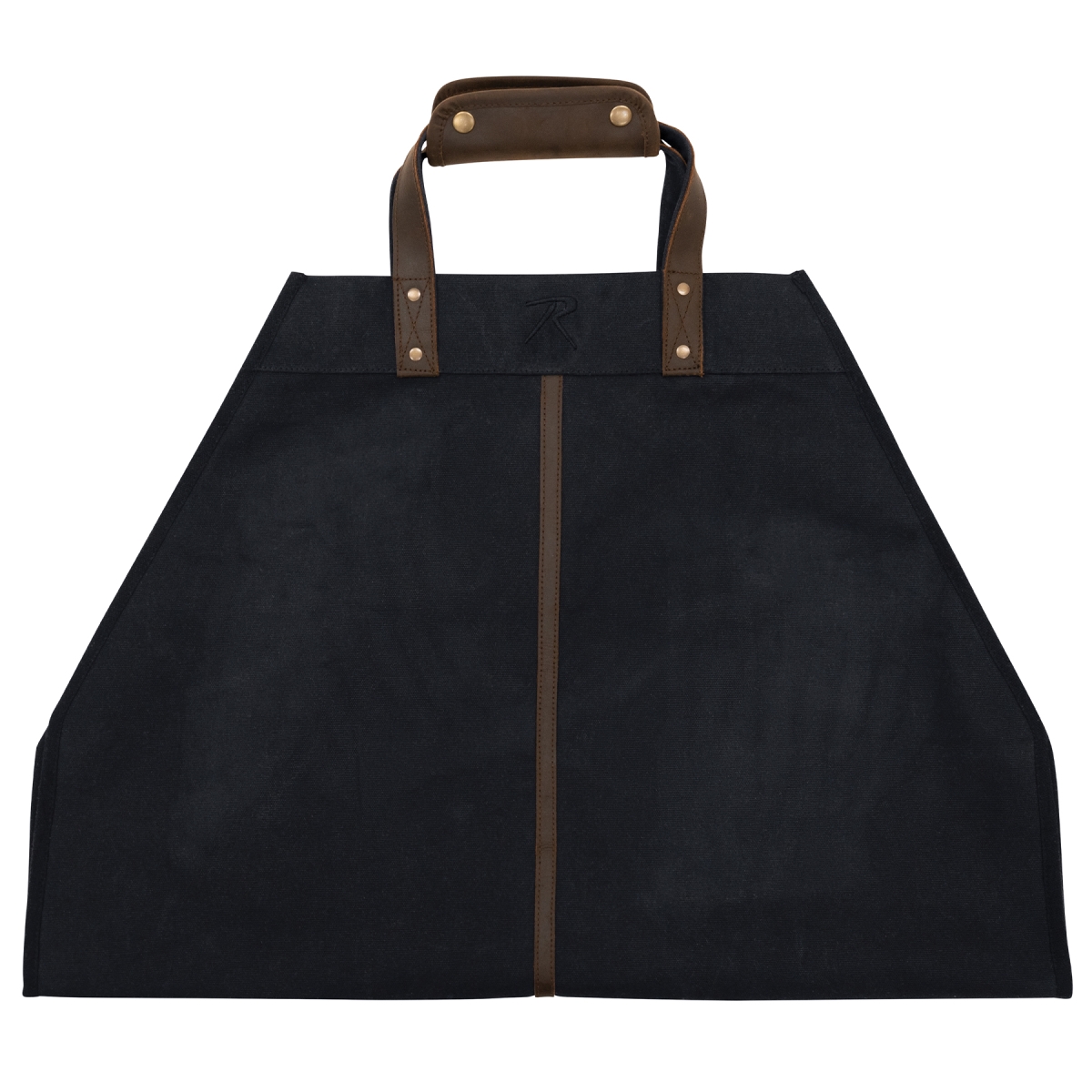 23559 Backwoods Waxed Canvas Log Carrier, Black