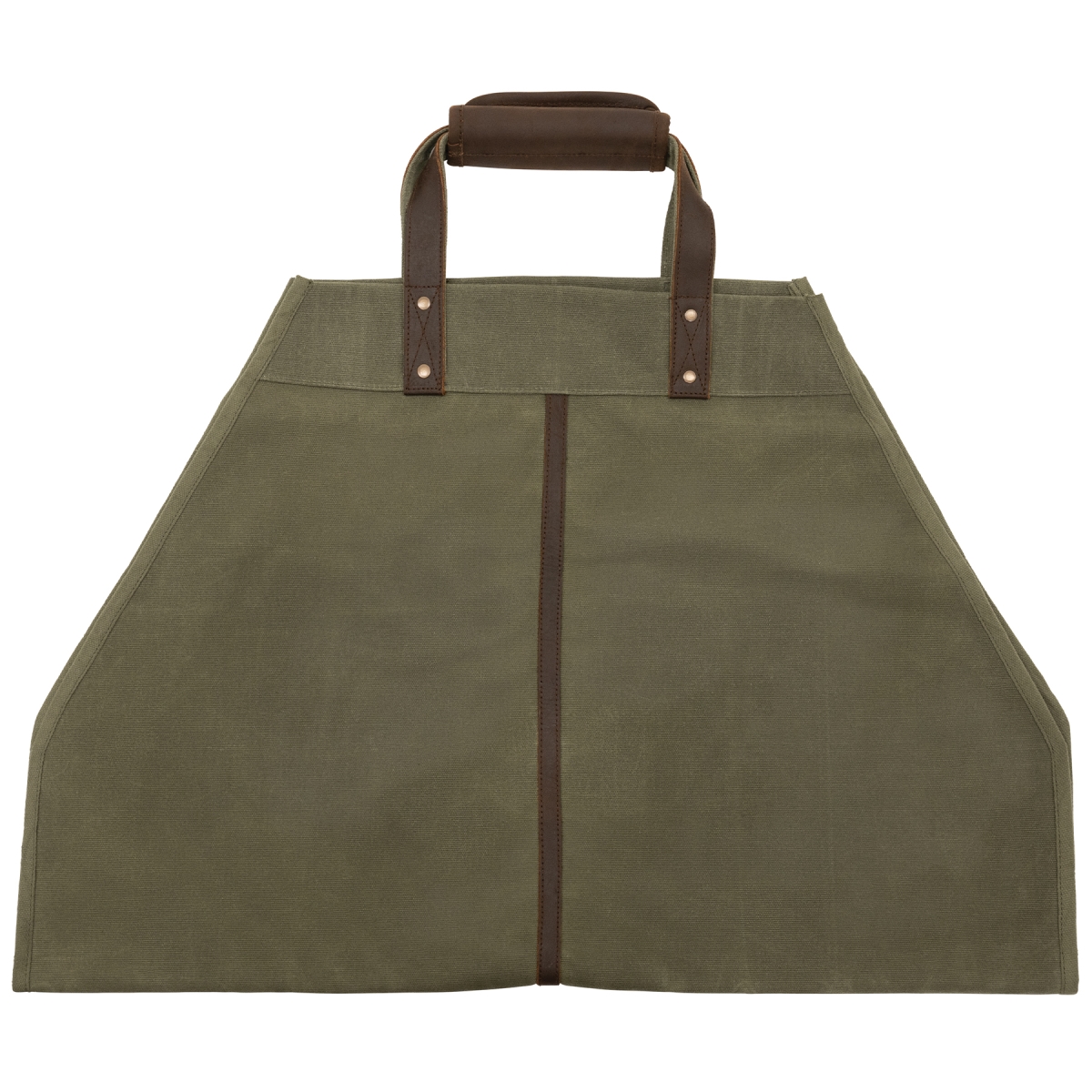 23560 Backwoods Waxed Canvas Log Carrier, Olive Drab