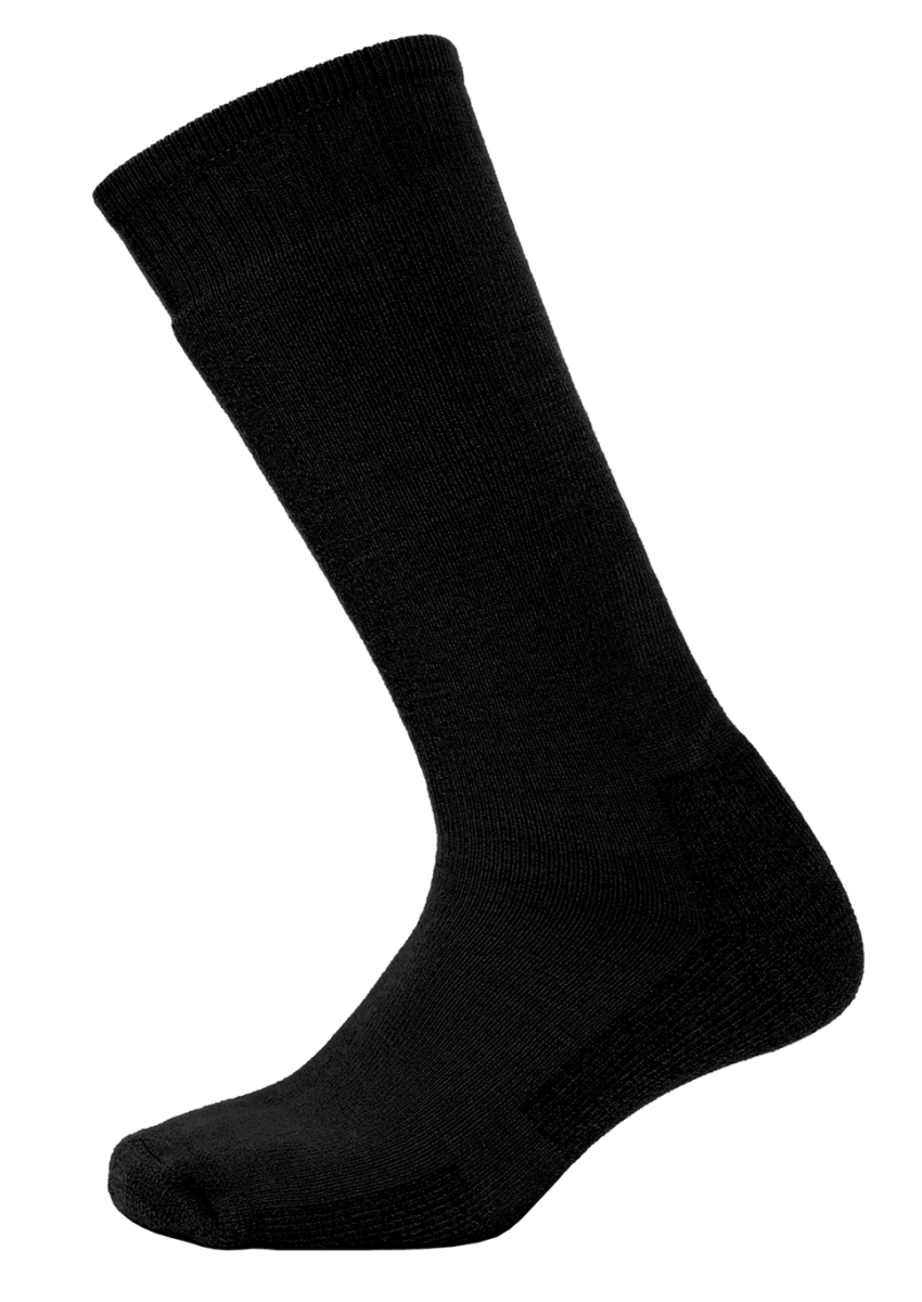 17861 Mid-Calf Boots Sock, Black - Medium