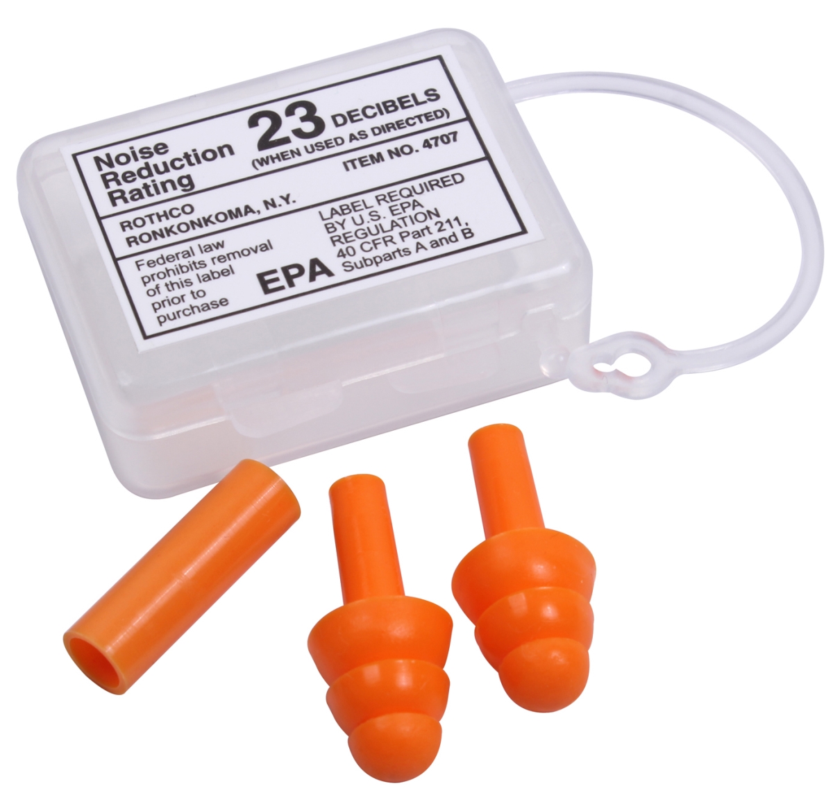 17449 GI Type Silicon Earplugs