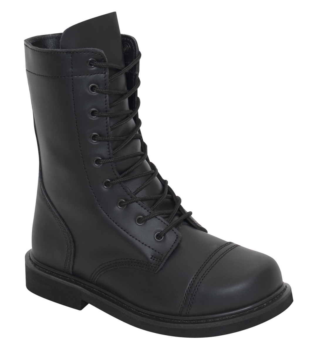 4318 9 in. Combat Boot, Black - Size 11