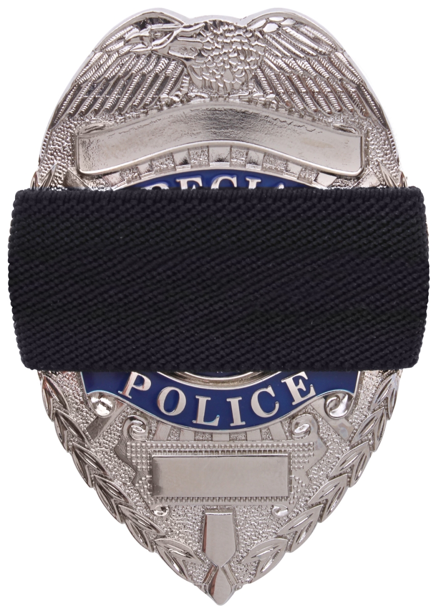 16608 Mourning Black Elasticized Band