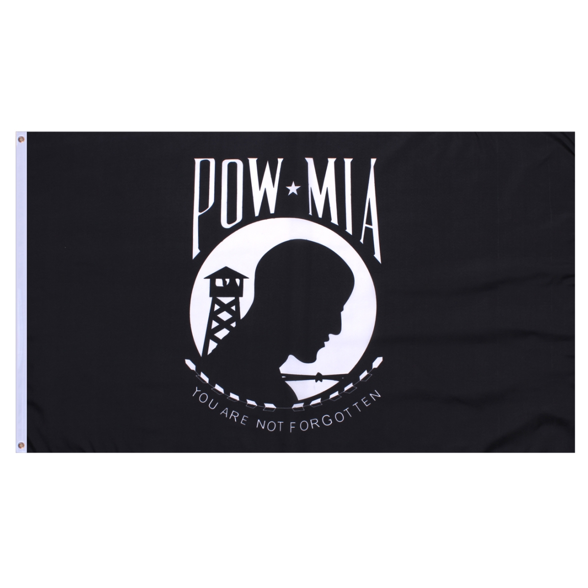 673 Unisex POW-MIA Black Flag