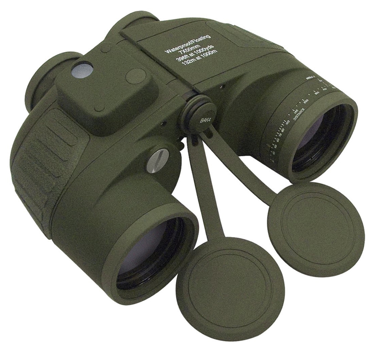 946 7 x 50 mm Military Type Binocular, Olive Drab