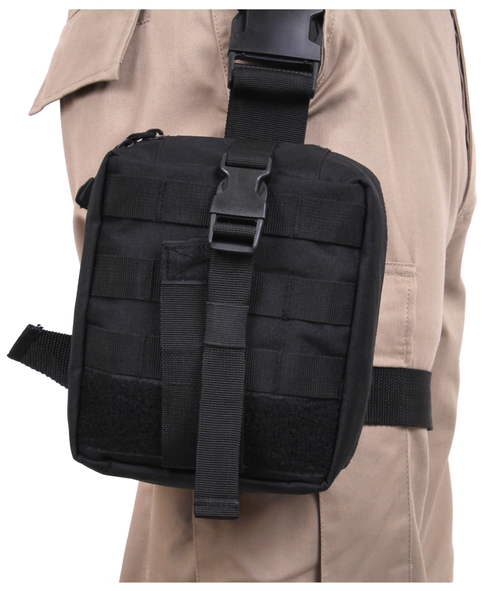 15655 Drop Leg Medical Pouch, Black