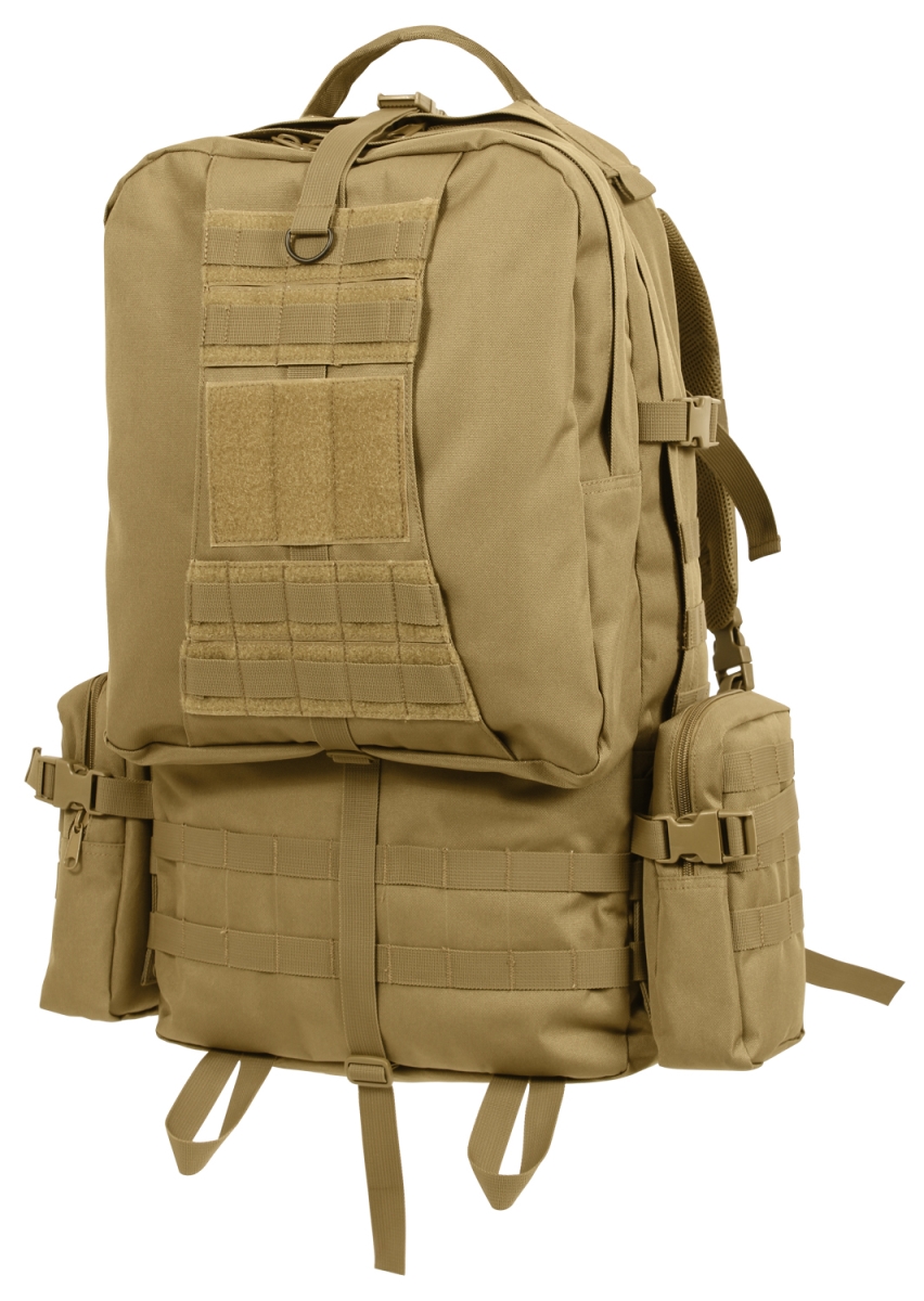 13347 Global Assault Tactical Backpack, Coyote Brown