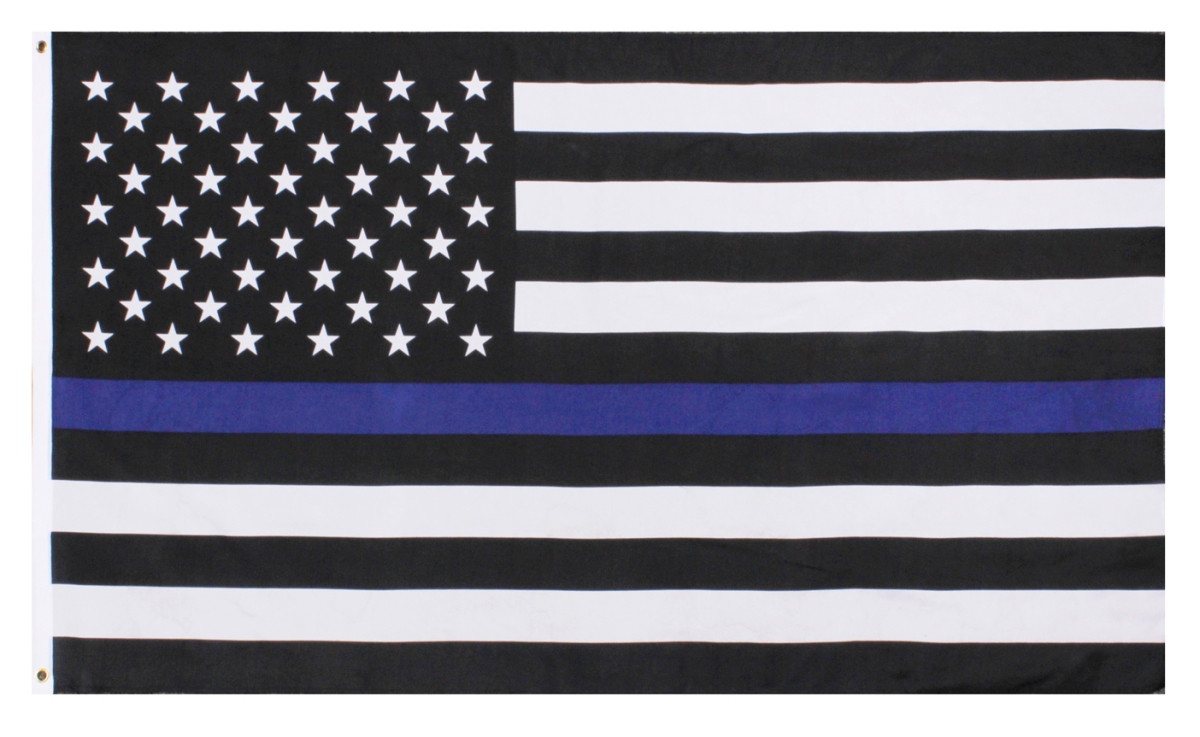 16931 2 x 3 ft. Thin Blue Line U.S. Flag