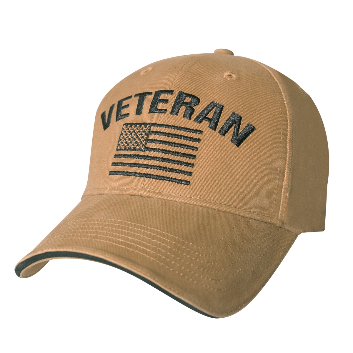 21940 Vintage Veteran Low Pro Cap, Coyote Brown