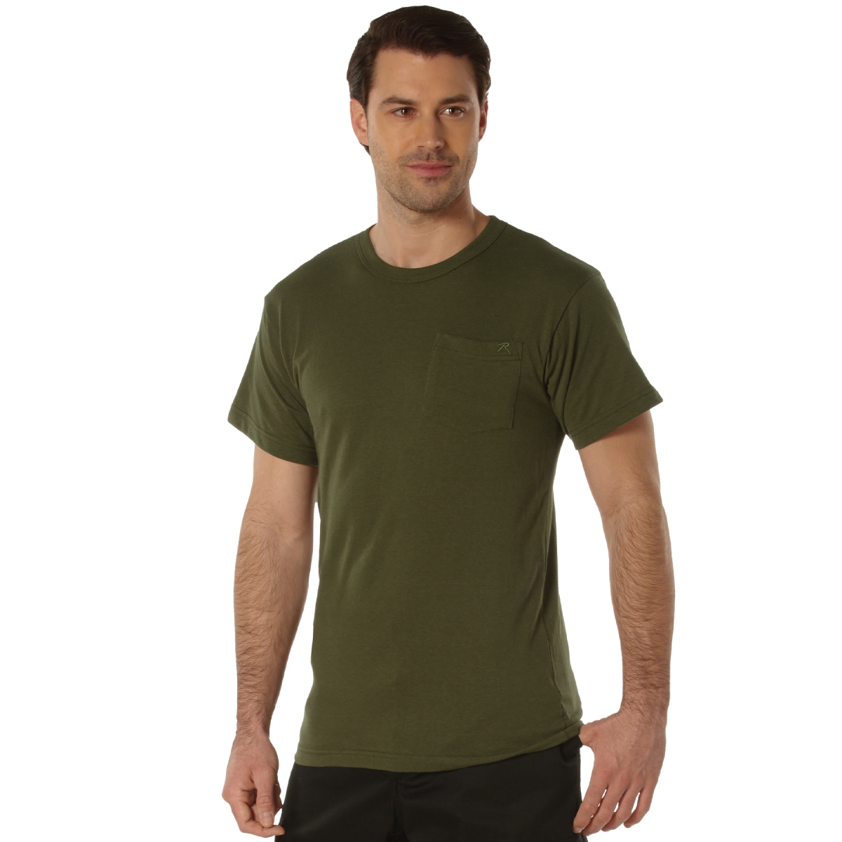 22290 Pocket Short Sleeve T-Shirt, Olive Drab - Large